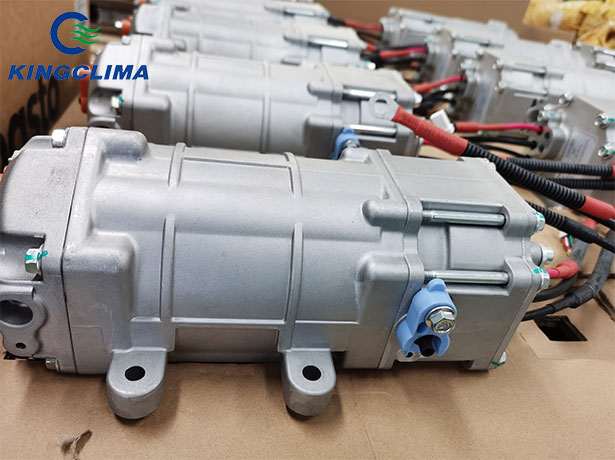 Ten electric bus ac compressors exported to Europe